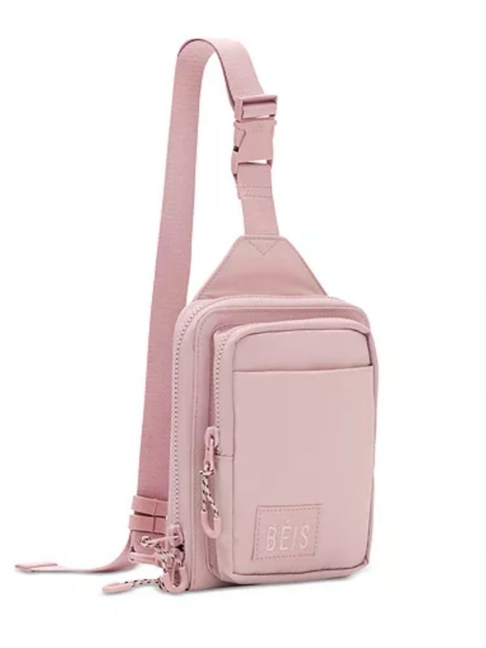 BEIS Blush Pink Crossbody Sling Bag